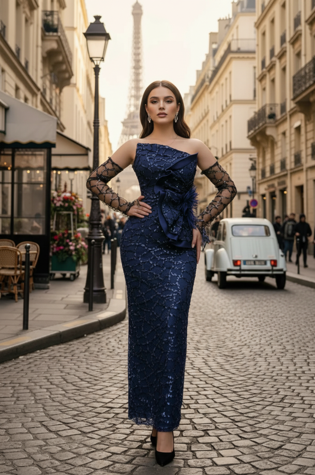 Sequin cocktail dress