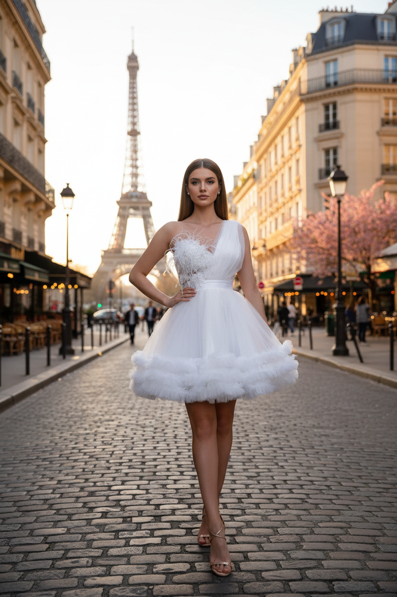 Babydoll cocktail dress