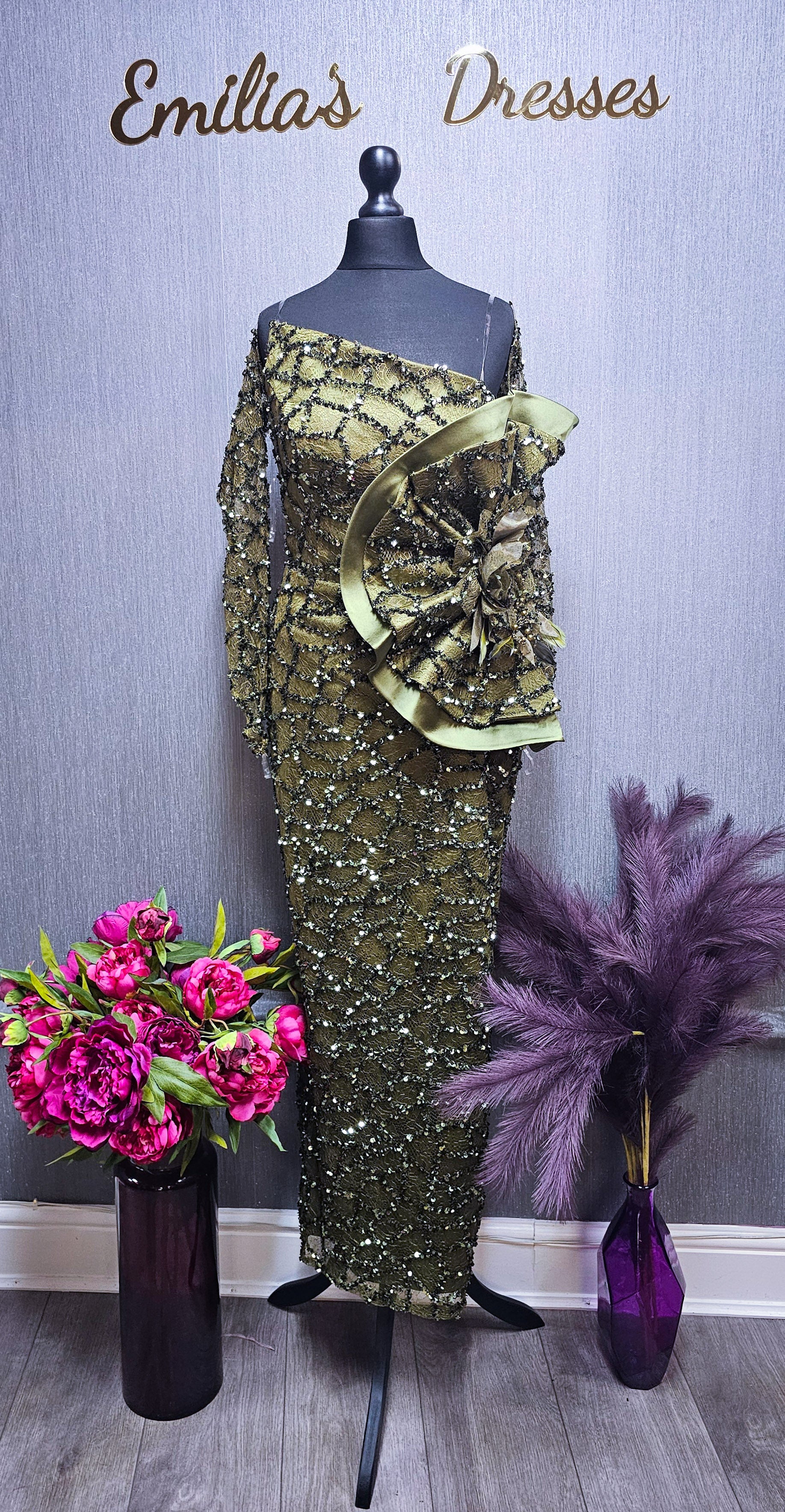 Sequin cocktail dress