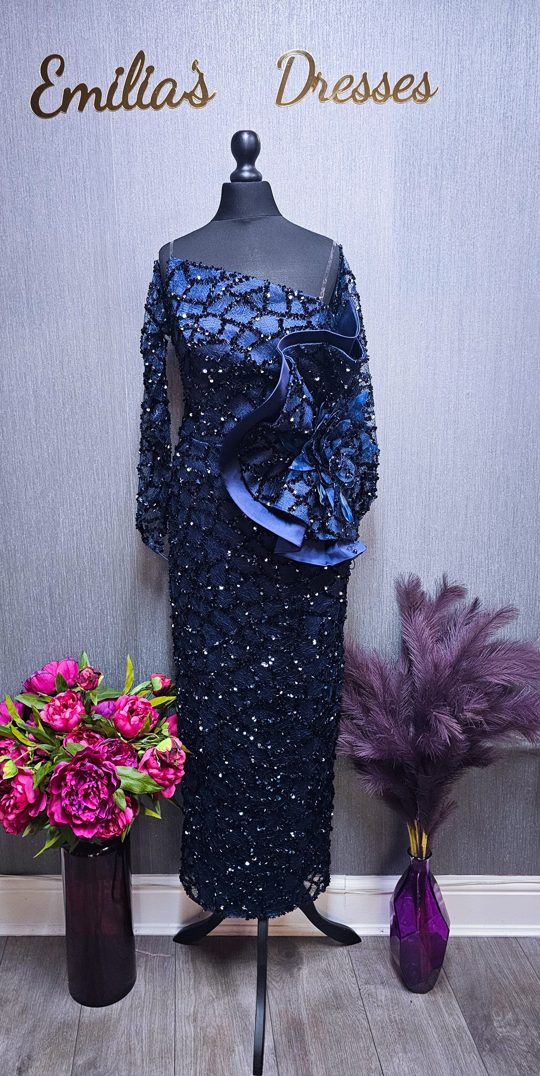 Sequin cocktail dress
